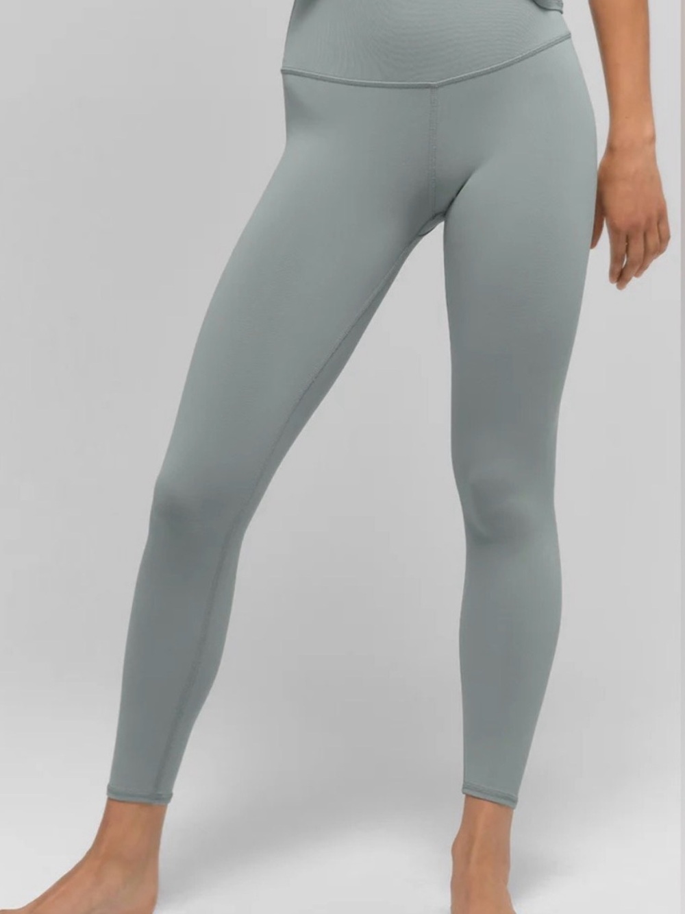ALO Yoga 7/8 Airbrush Legging Lunar Grey $118 retail NWT